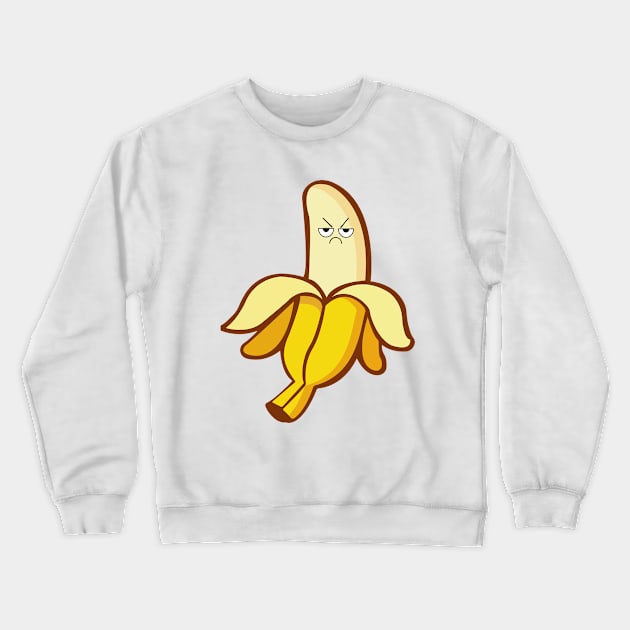 Raging Banana Crewneck Sweatshirt by manal